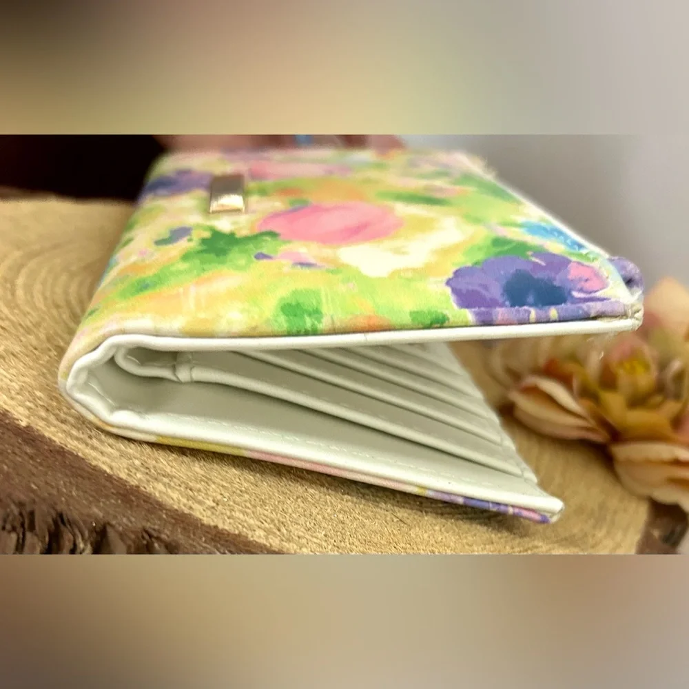 Floral Watercolor Wallet - Picture 5 of 10